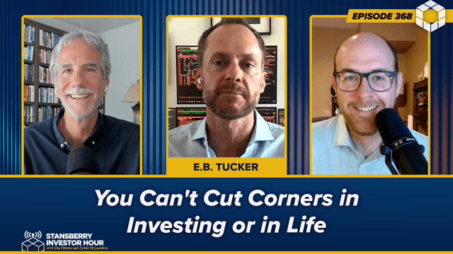 Episode 368: You Can't Cut Corners in Investing or in Life