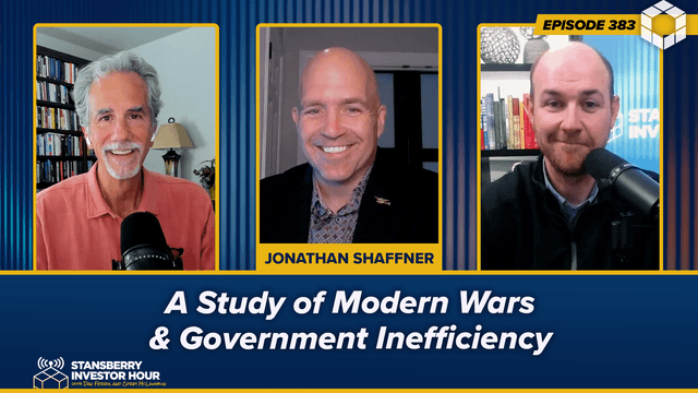 Episode 383: A Study of Modern Wars and Government Inefficiency
