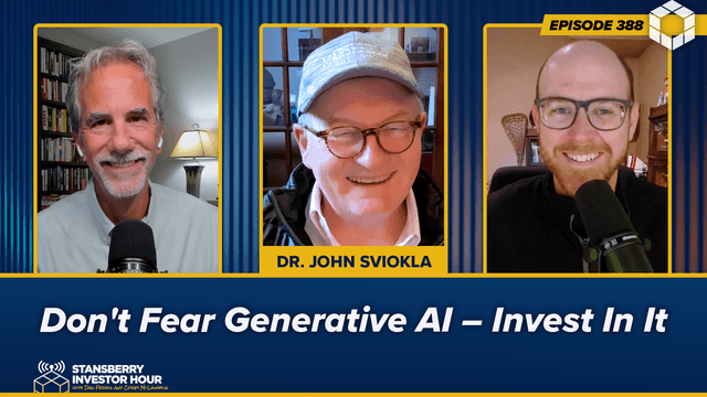 Episode 388: Don't Fear Generative AI – Invest In It