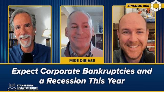 Episode 408: Expect Corporate Bankruptcies and a Recession This Year