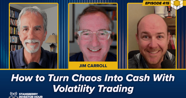Podcast cover for Episode 415: How to Turn Chaos Into Cash With Volatility Trading