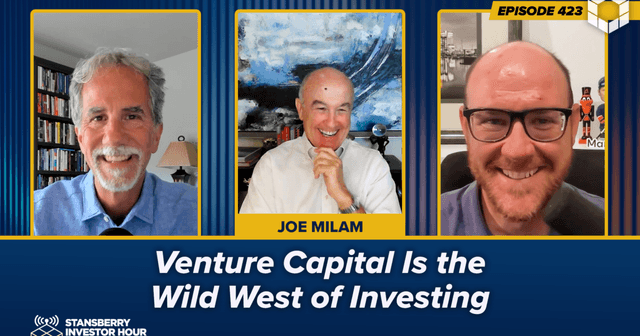 Podcast cover for Episode 423: Venture Capital Is the Wild West of Investing