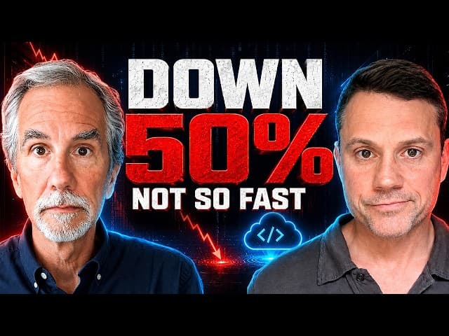 The 50% AI Software Crash: Why Wall Street Is Dead Wrong | SIH