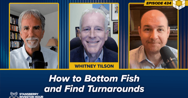 Episode 434: How to Bottom Fish and Find Turnarounds