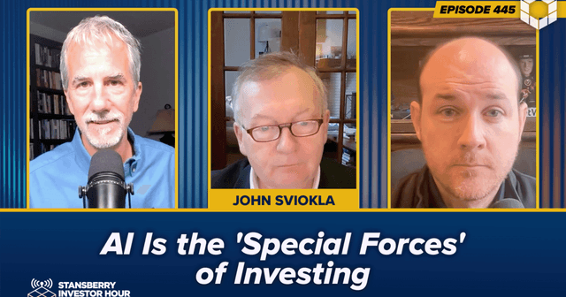Podcast cover for Episode 445: AI Is the 'Special Forces' of Investing