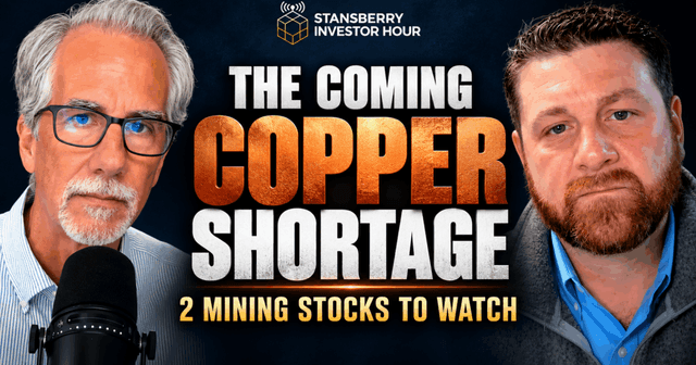 Podcast cover for Episode 487: Nick Hodge: The Coming Copper Shortage and Two Mining Stocks to Watch